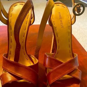 Platform heels, no box, gently used